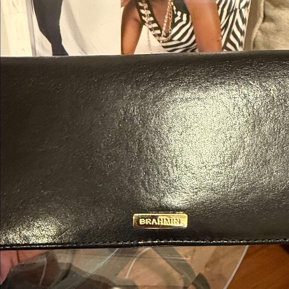Brahmin Ady Wallet Black Topsail - Picture 4 of 7